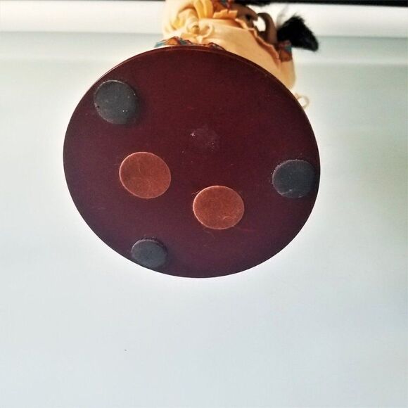 Vintage Native American Music Box Doll 11 Inch - Picture 7 of 7